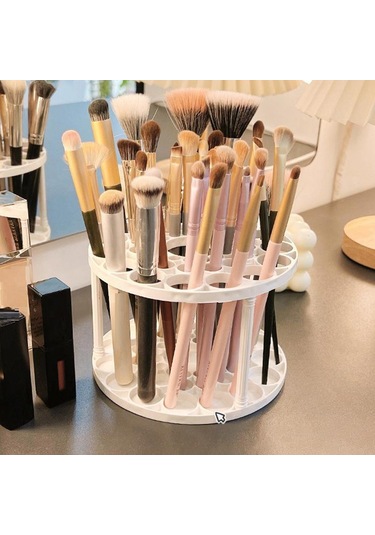 45 Gözlü Toka Saklama Kutusu Çok Fonksiyonlu Büyük Kapasiteli Makyaj Fırçası Saklama Kutusu Masa Düzenleyici Takı Sergileme Standı Diğer