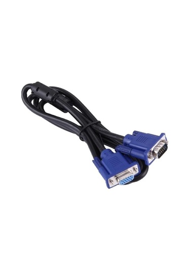 1.5m Vga To Vga Monitör Ekran Uzatma Ekleme Kablosu 15 Pin Dişi Erkek