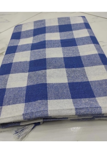 Çok Amaçlı Piknik-masa Örtüsü Sofra Bezi Mavi 150x150