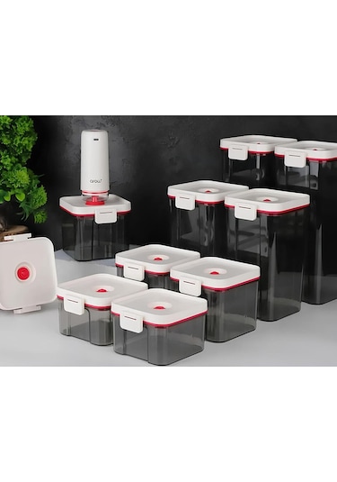 Gunes Zuccacıye 10 Parça Şarjlı Vakum Pompalı Akrilik Kavano