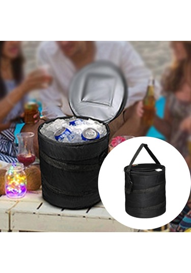 Dolıty Yalıtımlı Soğutucu Çanta Golf Arabası Buz Paketi Su Siyah