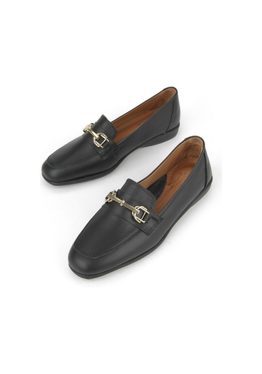 Ziya, Kadın Hakiki Deri Ayakkabı 1531050z26142202k Siyah 1531050z26142202k 000 Siyah