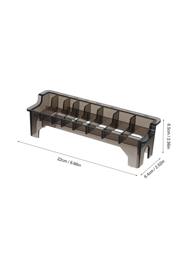Reedark Saç Tıraş Tarakları İçin Düzenleyici Kutu, 4 Renk Seçeneği, Abs Malzeme, Kuaför Ve Ev Kullanımı İçin Siyah