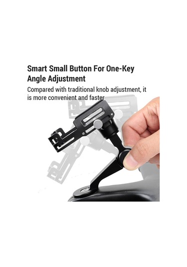 Gub Bisiklet Telefonu Montajı Alüminyum Alaşımlı Telefon G-96 Siyah