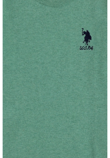 U.s. Polo Assn. Kız Çocuk Mint Kazak /triko 50293586-vr090 Mint