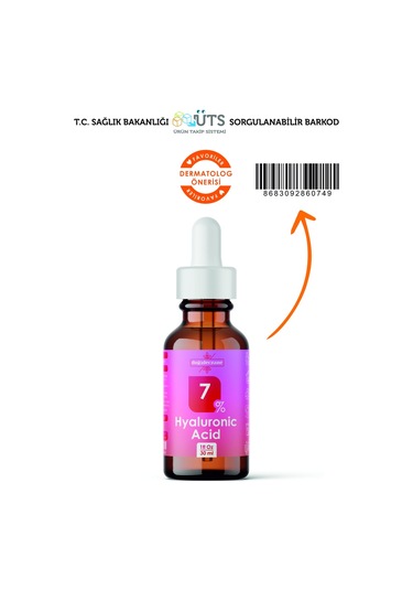 Doğal Eczane %7 Hyalüronik Asit Serum 30 ML