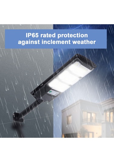 Güneş Duvar Lambası Dış Mekan Su Geçirmez Gövde 192 Boncuk