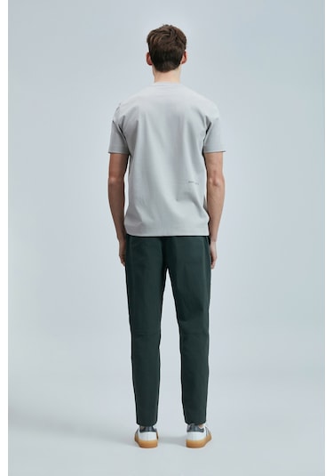 Lufian Erkek T Shirt 111020240 Taş Taş