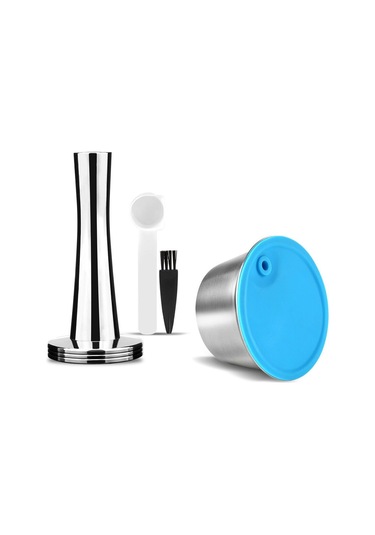 Qingmipy Dolce Gusto Uyumlu, Paslanmaz Çelik Yeniden Kullanılabilir Kahve Filtresi - Kolay Temizlenir, Uzun Ömürlü Diğer