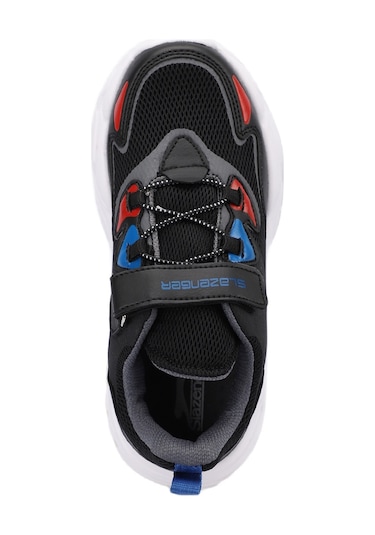 Slazenger  Kajal I Çocuk Cırt Cırtlı Siyah Sneaker