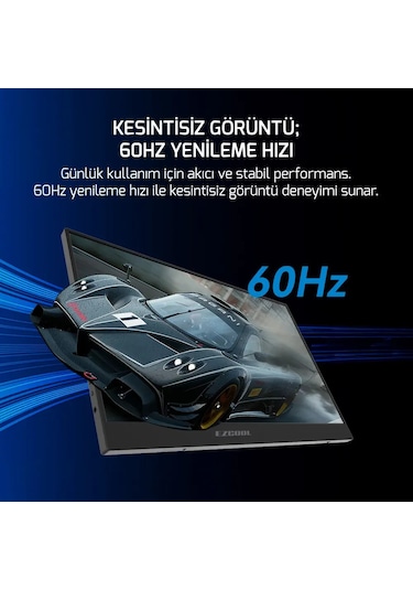 Ezcool Lite E15T 15.6 " 4 MS 60Hz FHD Dokunmatik Taşınabilir Monitör