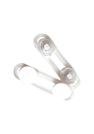 Hangfox Çocuk Güvenliği Kilitleri - Çekmece Buzdolabı Kilitleri, Bebeği Korumak, Abs+pvc Malzeme, 2 Adet, Şeffaf Çok Renkli