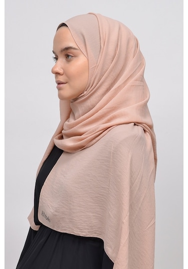 Altobeh Caz Krep Tesettür Kadın Şal - Bej