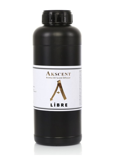 Akscent Tüm Koku Makinelerine Uyumlu Koku Makinesi Koku Kartuşu Esansı Libre 1 L