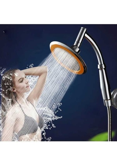 Bosphorusboutique02 6 İnç Paslanmaz Çelik Yağış Duş Başlığı Gümüş Gümüş