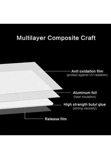 Novahub Süper Su Geçirmez Alüminyum Bant, 56799553, Kendinden Yapışkanlı, Köpük, Butil Kauçuk, 50mm X 5m, Metal İşleme, Duvar, Çatı Onarımı