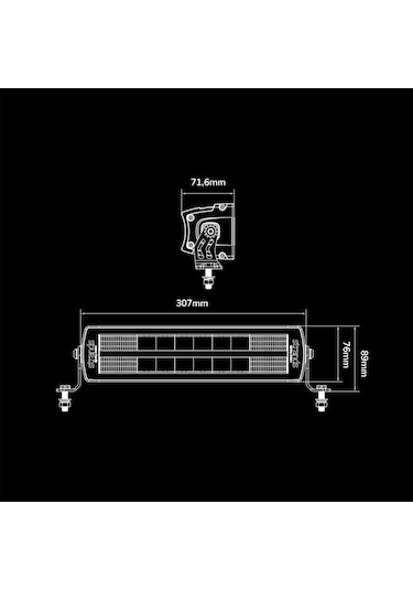 Strands Off-road Led Bar Siberia Dr 12" 30cm 809180