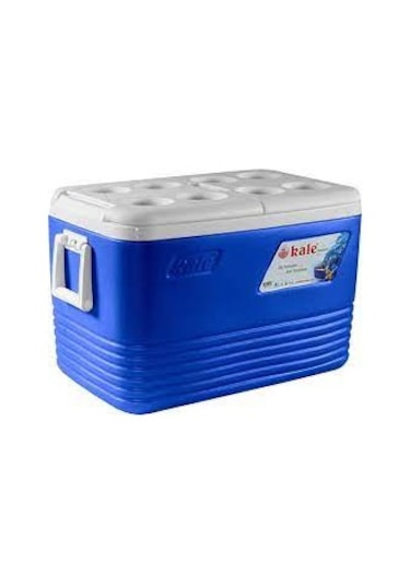 Icemax Cooler Box Oto Termos 60 Lt Mavi - Beyaz