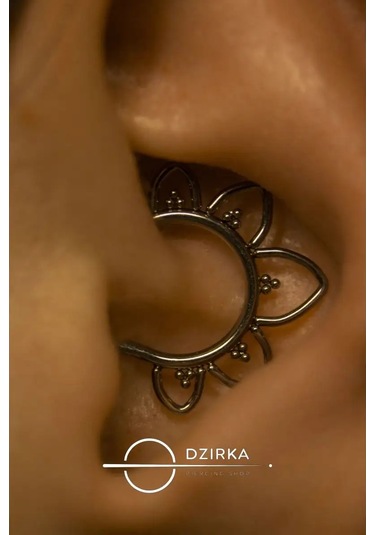 Dzirka Gövde Kesme Halka Tıklama Kulak Burun Kaş 144231672 Gri