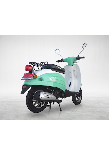 MOTOLUX VİNTAGE 50cc SCOOTER MOTOSİKLET - YEŞİL
