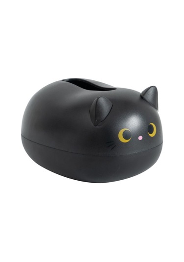 Xurunkeji Sevimli Oturma Odası Peçete Saklama Kutusu Mutfak Kağıt Kutusu Masaüstü Tuvalet Kağıdı Tutucu Banyo Yatakhanesi İçin - Siyah Siyah