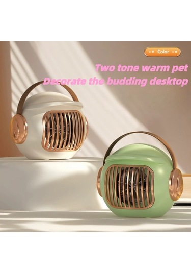 Trendooze Küçük Alan 500w Taşınabilir Isıtıcı, Hızlı Isıtır, Hafif Masaüstü