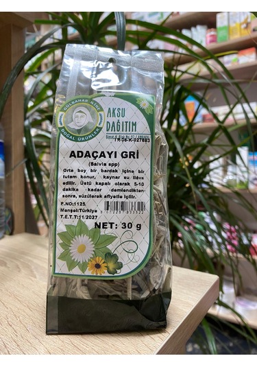Aksu Dağıtım Adaçayı Gri 30 Gr