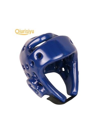 Kırmızı Boks Taekwondo Muay Thai Kask Baş Koruma Koruyucu Eğitim Dişlisi Kırmızı