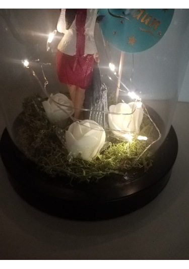 Kız Arkadaşa Doğum Günü Hediyesi İyi Ki Doğdun Yazılı Işıklı Mika