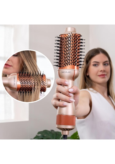 Ceramiccare Single Peach Saç Kurutma Ve Şekillendirme Fırçası