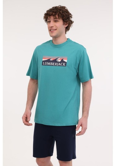 Lumberjack Ml Roger 11otd2-31 5fx 101951137 Erkek Tişört Yeşil S-xxl Yeşil