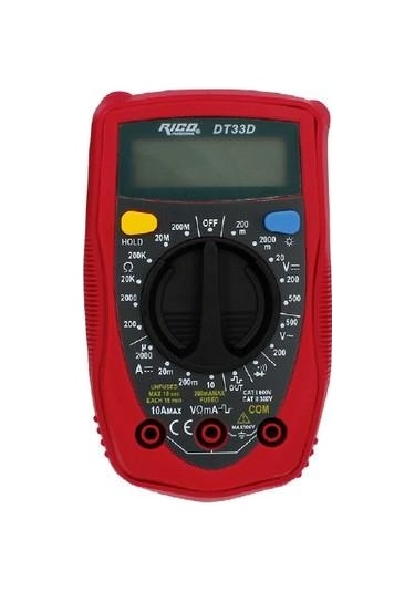 Umut Rıco Digital Multimetre Dt-33d 011-rc0033