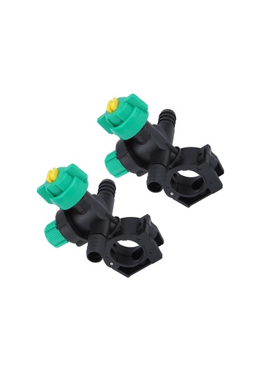 Tarım Püskürtücü Nozul, Çiftlik Çim Püskürtücü, 2pcs Harici İplik Tarımsal Püskürtücü Fan Şeklindeki Püskürtme Nozumu Bahçe İçin