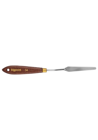 Bigpoint Metal Spatula No: 34 Painting Knife