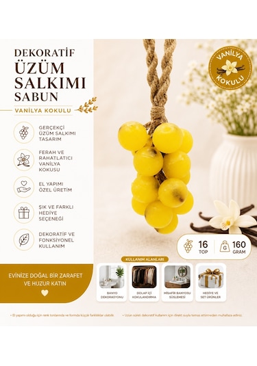 Dermaun Üzüm Salkımı Sabun Vanilya