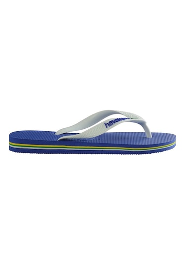 Havaianas Brasıl Logo Erkek Mavi Terlik - 4110850 Mavi