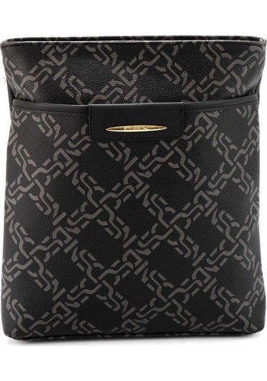 Siyah Kadın Postacı Çanta C06619609609 Siyah