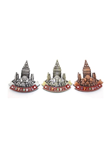İstanbul Temalı Metal Magnet Alk3332 -