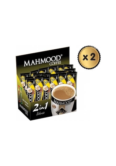Mahmood Coffee 2'si 1 Arada Hazır Kahve 48 Adet x 10 Gr 2 Adet