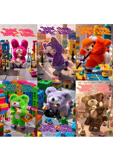 Rebel Bear Pozlanabilir Sürpriz Figür Çantalı Seri Csrb005