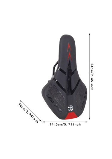 Suntek Çocuk Bisiklet Sele Evrensel Kaymaz Koltuk Minderi Kırmızı