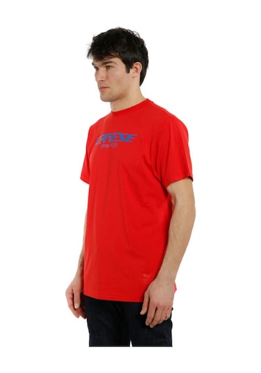 Dainese Since 1972 Kısa Kol Tshirt Kırmızı