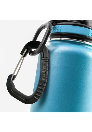 Evolite Strong Üçlü Karabina Seti Siyah - Haki - Gri