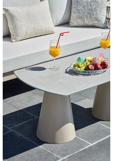 Toscana Bahçe Balkon Oturma Grubu 3+1+1+seramik Sehpa