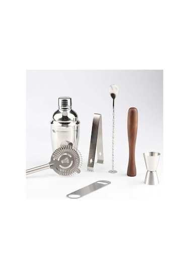 Pazly Bez Çantalı 8 Arada Paslanmaz Şarap Kokteyli Çalkalayıcı 350ml