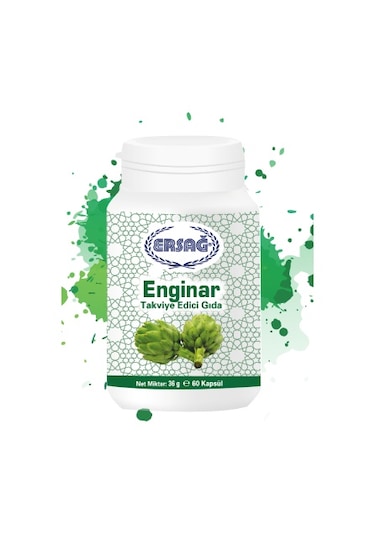 Ersağ Enginar Gıda Takviyesi (60 Kapsül)