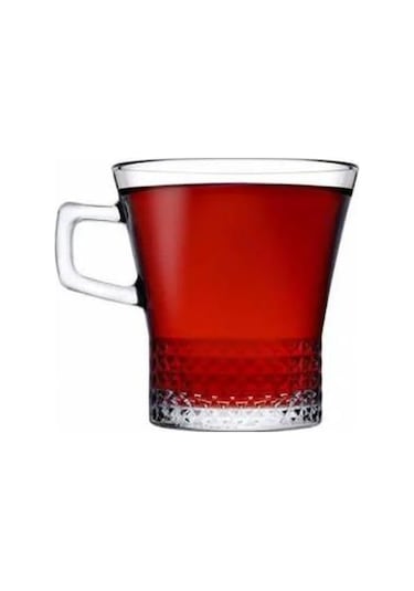 Paşabahçe 55703 Kuvars Kulplu Çay-Kahve Kupası 250 cc -6 Adet