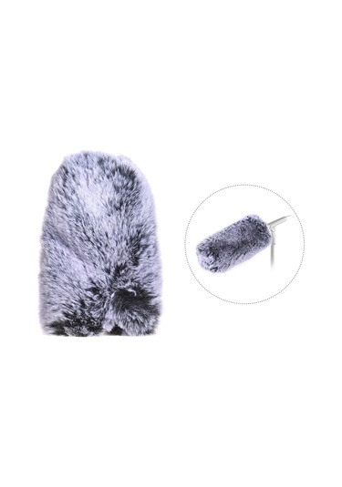Gajeena 18cm Uzun Tavşan Tüyü Mikrofon Rüzgar Koruması - Rode Videomic Pro/boya By-bm3030 Serisi Uyumlu, Gürültü Azaltıcı, Dış Mekan Kayıtları İçin