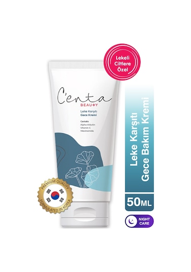 Centa Beauty Lekeli Ciltler İçin Gece Kremi 50 ML