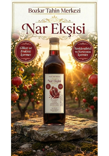 Bozkır Tahin Merkezi Saf Doğal Nar Ekşisi 700 G